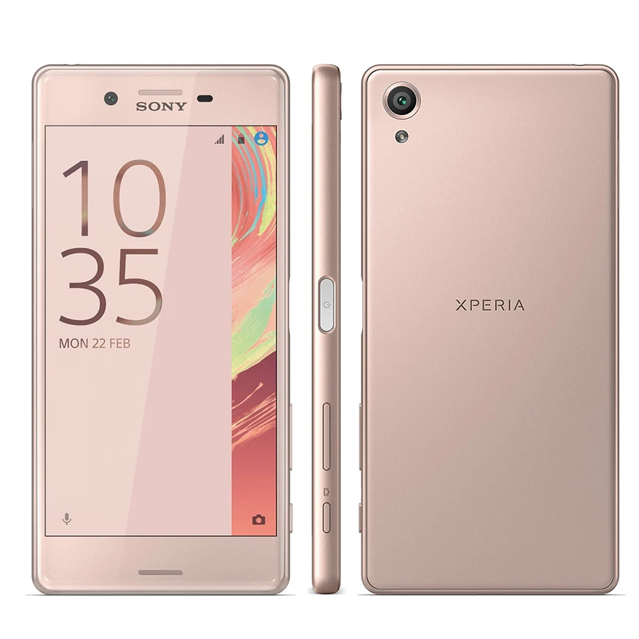 Мобильный телефон Sony Xperia X F5121, 4G LTE, 3 Гб ОЗУ, 32 Гб ПЗУ, Snapdragon650, шестиядерный, 5,0 дюймов, NFC, смартфон Google Play