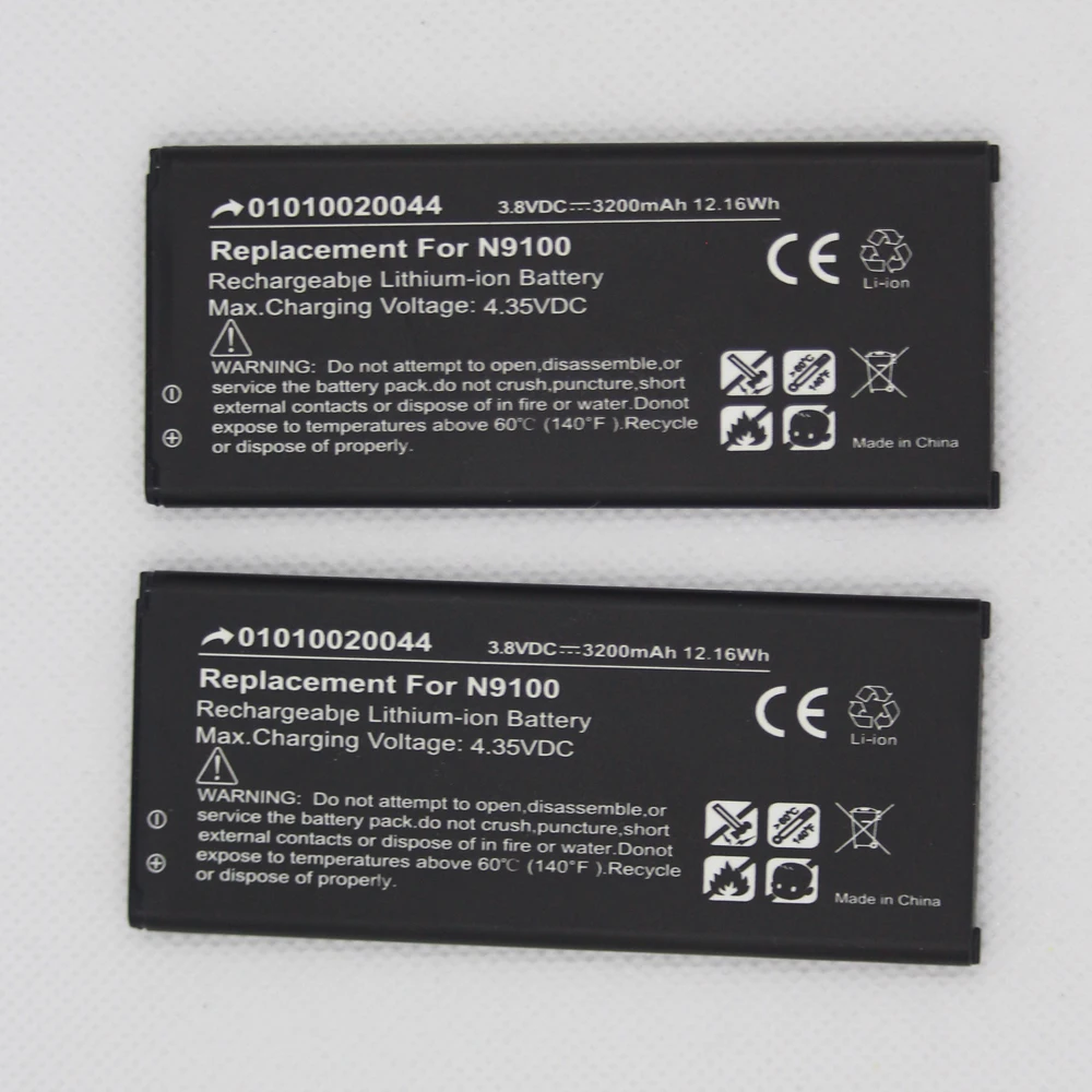 Сменный аккумулятор N9100 10 шт./лот 3200 мАч для Samsung Galaxy NOTE 4 N9106W N9108V N9109V 4|Аккумуляторы