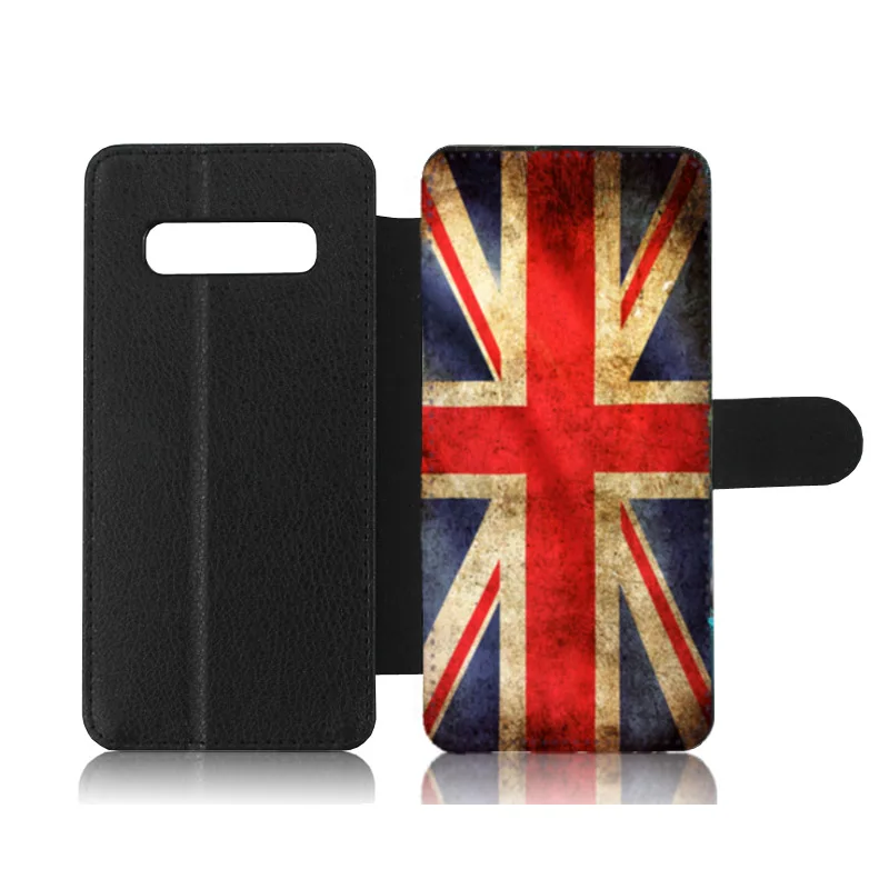 Серия Union Jack британский флаг краска кожаный чехол для samsung Galaxy S10 Plus Lite Флип