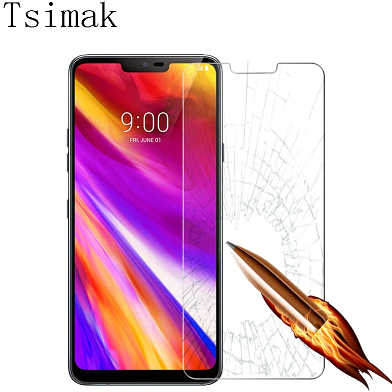 Tsimak For LG G7 Tempered Glass ThinQ Screen Protector Explosion-proof Phone Protective Film V35 | Мобильные телефоны и