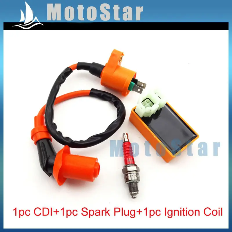 Катушка зажигания для гоночной производительности A7TC Свеча 6 Pin AC CDI Коробка