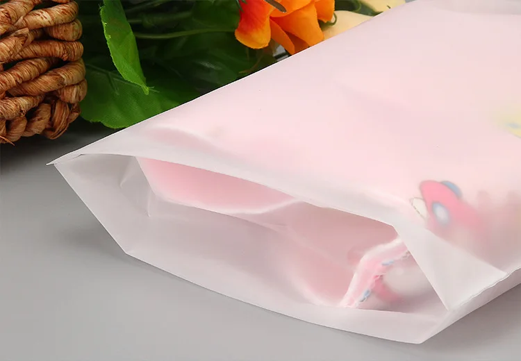 

eTya 1pcs Waterproof Clear PVC Makeup Bag Women Men Drawstring Travel Toiletry Cosmetic Bag Organizer Set Pouch Case