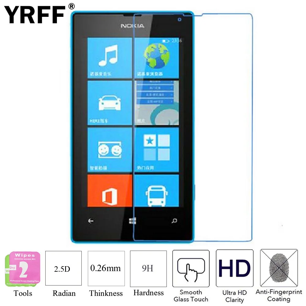 Закаленное стекло для Microsoft Lumia Nokia 0 026 535 430 435 520 525 530 540 2 шт.|screen protector|glass protectiontempered