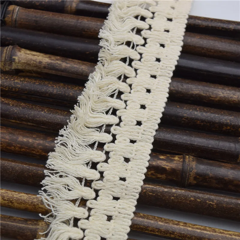Аксессуары для шитья с бахромой 15 ярдов|craft tassels|cotton tassel trimtassel craft |