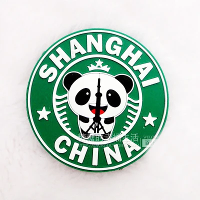 (5 шт./лот) Новый Шанхай панда мягкая поверхность холодильник магнит ландшафт | Дом