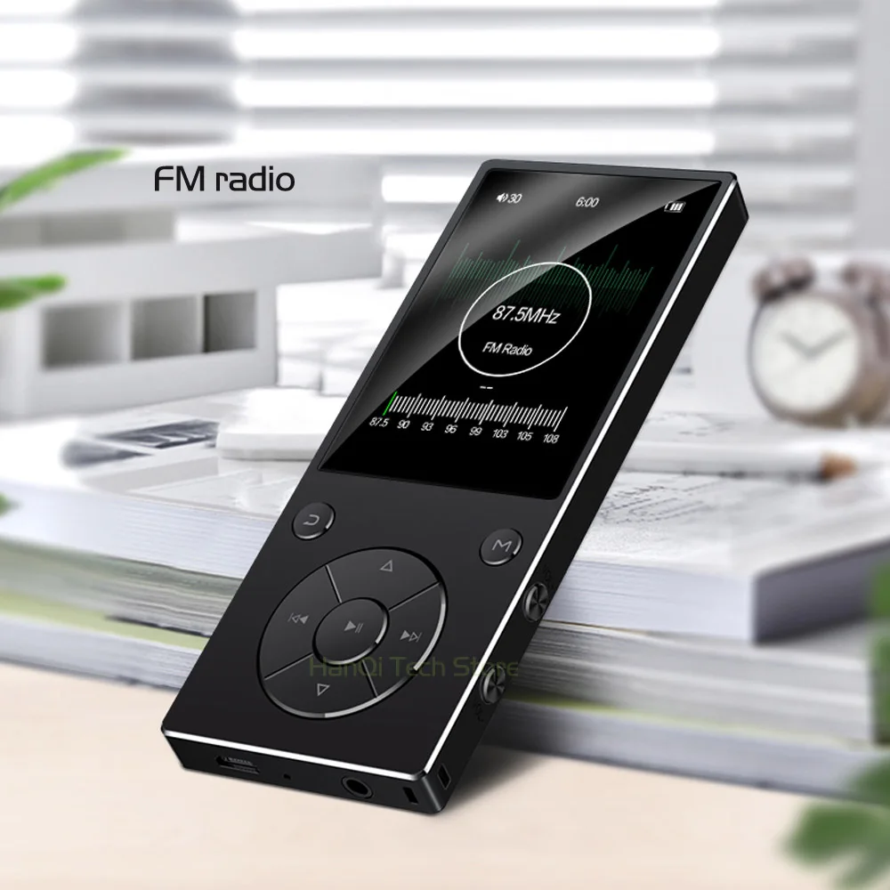 RUIZU D11 MP3 Player Bluetooth Music Player 8GB Metal Audio Player With Built-in Speaker FM Radio Recorder Walkman Video Player images - 6