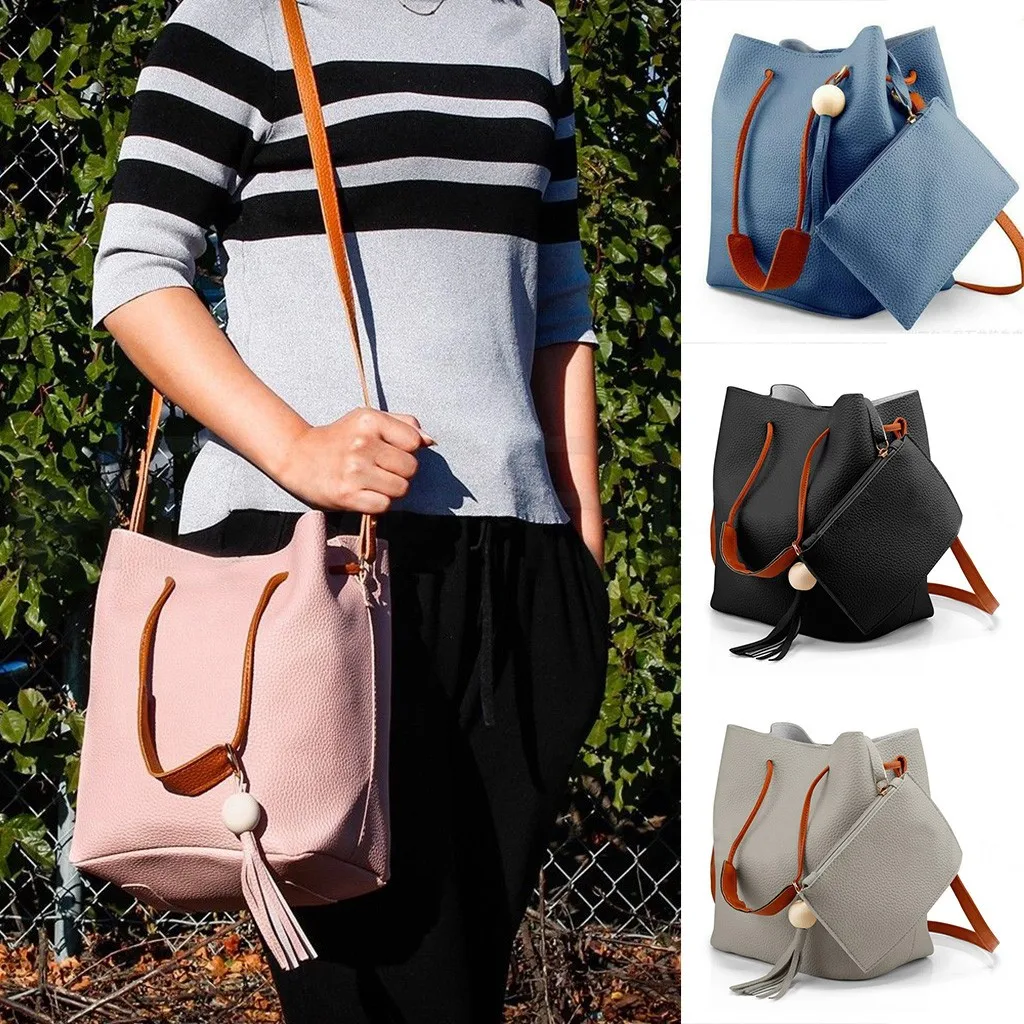 

Womens Bags Tassel Tote Satchel Shoulder Handbag Messenger Crossbody taschen women bolsa masculina sac femme malas de senhora