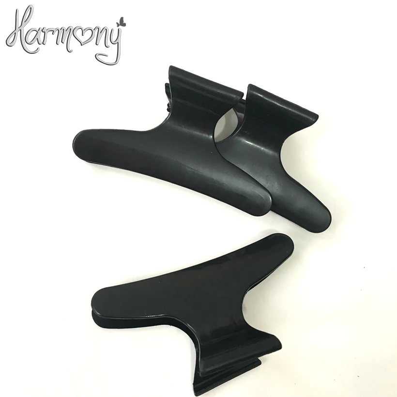 Модные Пластиковые Красочные зажимы для волос 12 шт. парикмахерский инструмент