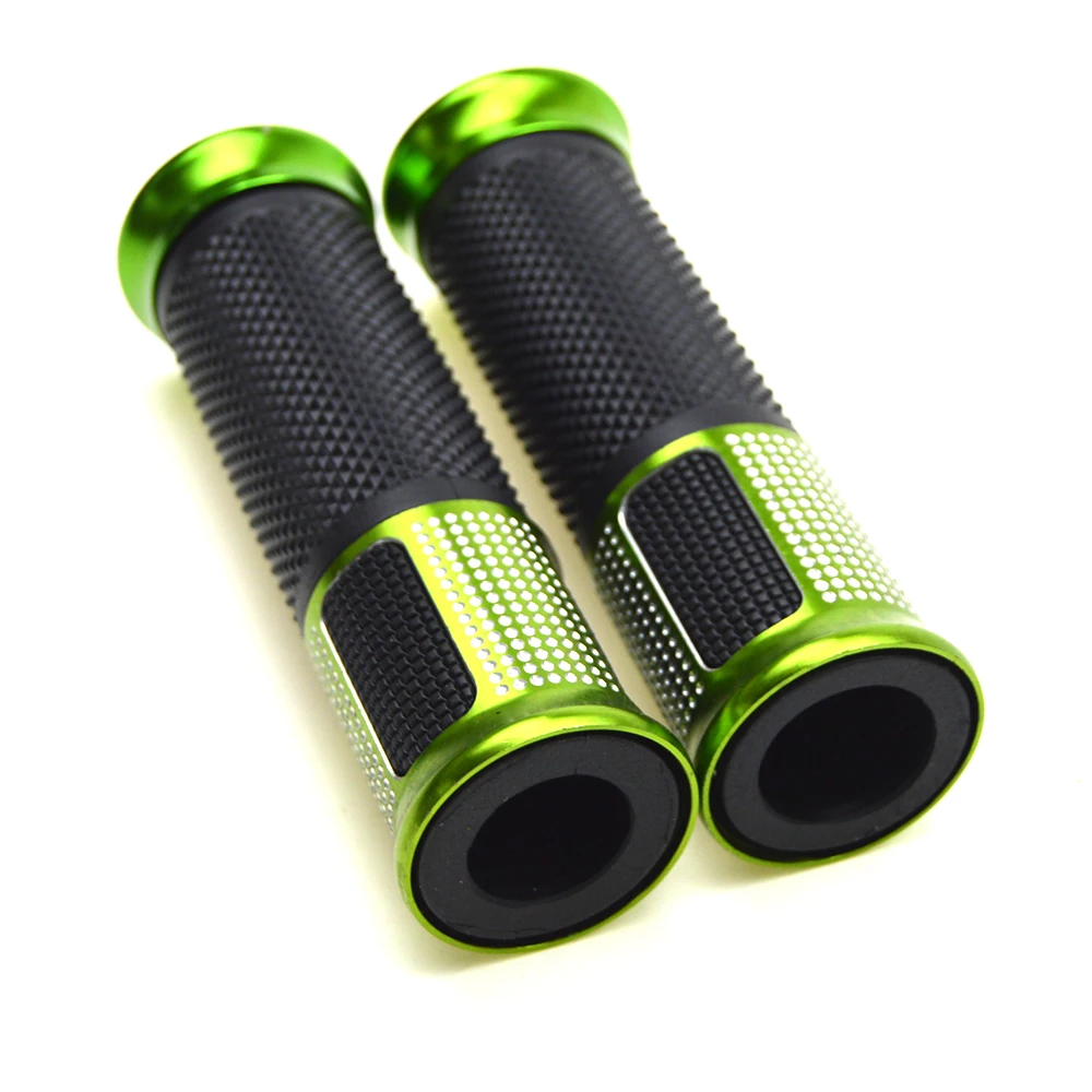 

green 22mm Motorcycle Handle Grip for Dirt Pit Bike Scooter Mopeds