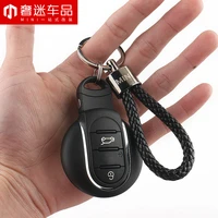 1pcs car hand weaving keychain couple key ring car styling accessories for bmw mini cooper one coutryman f54 f55 r55 r56 r60 r61