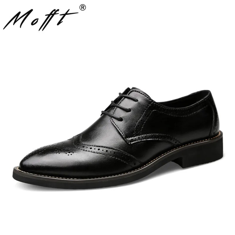 Size 38-46 Pointed Toe Formal Leather Shoes Men Lace Up Height Increasing Spring Summer Breathable | Обувь
