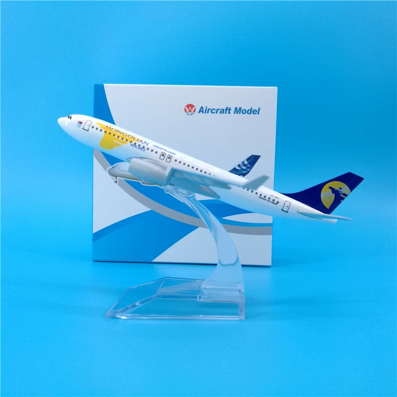 Модель самолета монгольские авиалинии 16 см модель авиационного Боинг 767
