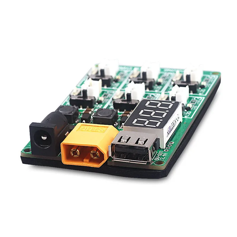 Зарядное устройство 6 в 1 3 7 В S Lipo LiHv плата для зарядки аккумуляторов KINGKONG Tiny