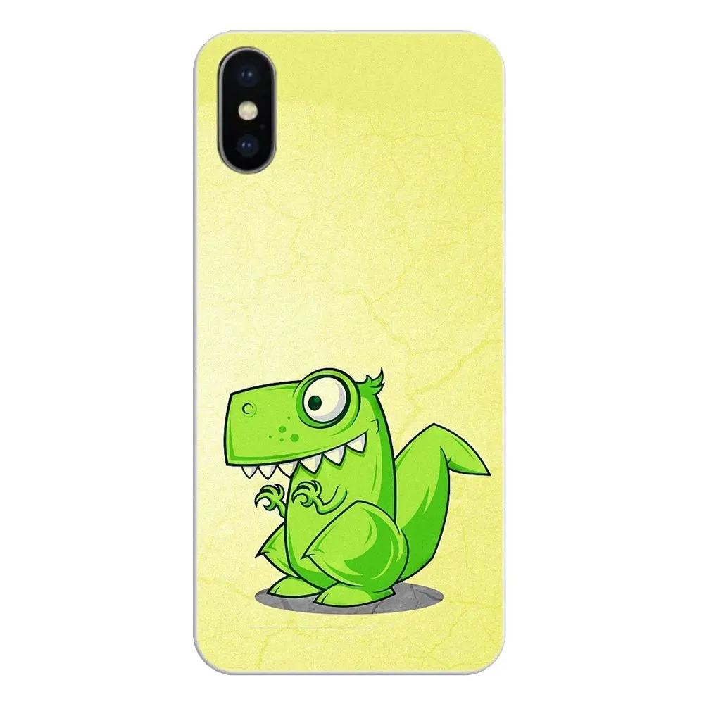 Силиконовый чехол для телефона с изображением динозавра из мультфильма Xiaomi Redmi 4 3