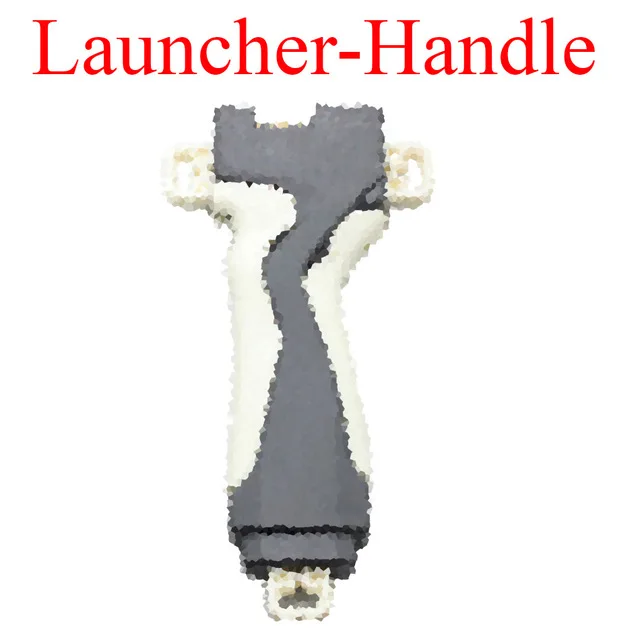 handle TAKARA TOMY Bey Bay Burst B125-04 Toys Sale Blade Blades with Launcher and Bag Bable Drain Fafnir Phoenix - Цвет: handle