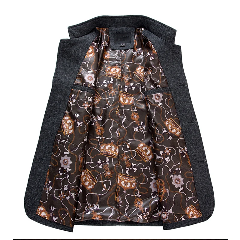 Осень 2017 г. Новое поступление повседневная куртка Для мужчин модные Большие