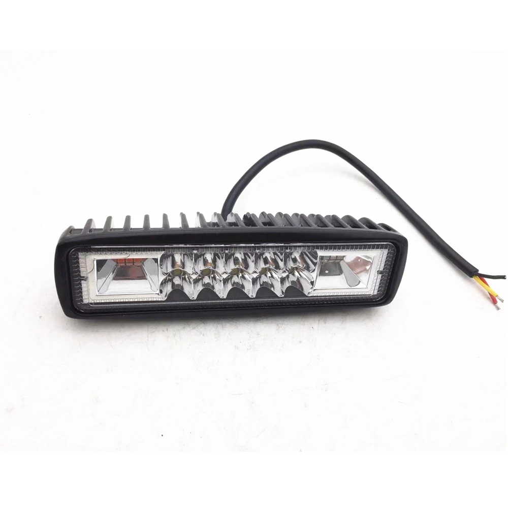 2 шт. 12V 24V автомобиль 24 Вт 6 дюймов Led Предупреждение аварийный светильник со стробоскопической вспышкой светильник бар для вилочного погрузчика машинками) UTV Jeep пикап мотоциклы