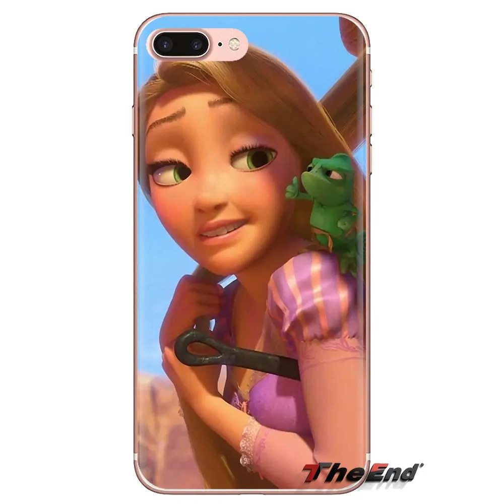 For Sony Xperia Z Z1 Z2 Z3 Z5 compact M2 M4 M5 C4 E3 T3 XA Huawei Mate 7 8 Y3II Phone Bag Case Tangled Rapunzel Chameleon Pascal |