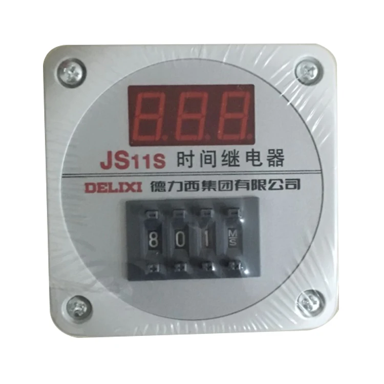 

Free Shipping High Quality Time Relay Digital Display Type JS11S 0.01S-999H 999H AC220V