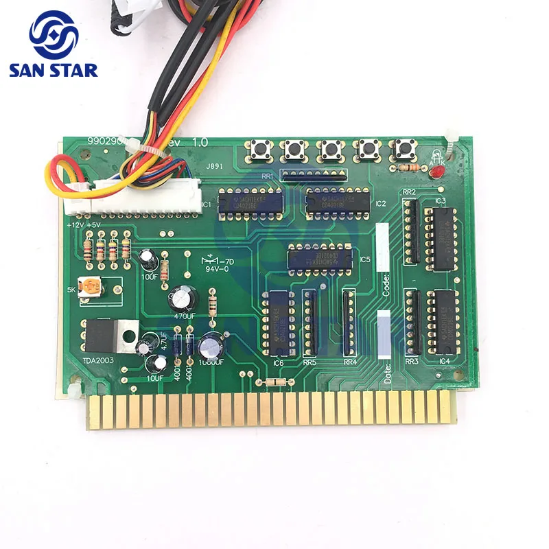 ПК к Jamma Конвертер доска для аркадных игр машина аркадных частей