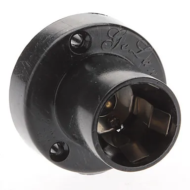 Черный винтажный патрон IWHD E27 для лампы лампы|socket lamp holder|lamp holderlampholder e27 |