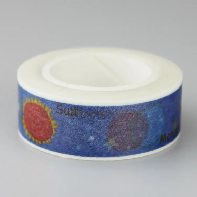 2 шт. креативная лента planet washi маскирующая сделай сам украшение скрапбукинг