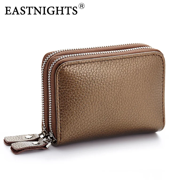 Кошелек EASTNIGHTS из натуральной кожи на молнии|Мужские кошельки| |
