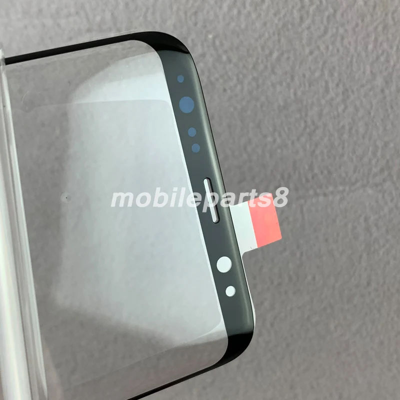 100 шт./лот Бесплатная доставка внешнее стекло экрана для samsung S8 S9 plus note8 note9 note5