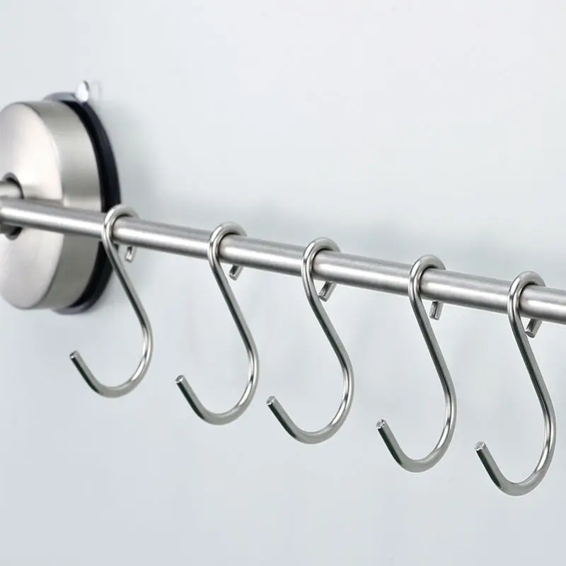 TISION вакуумный крепкий присоска для стеклянной кухни S крюк висячая дверь