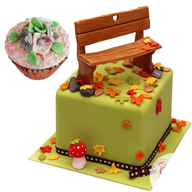 WALFOS пищевой силикон 3D лист силиконовая форма для помадки шоколада выпечки