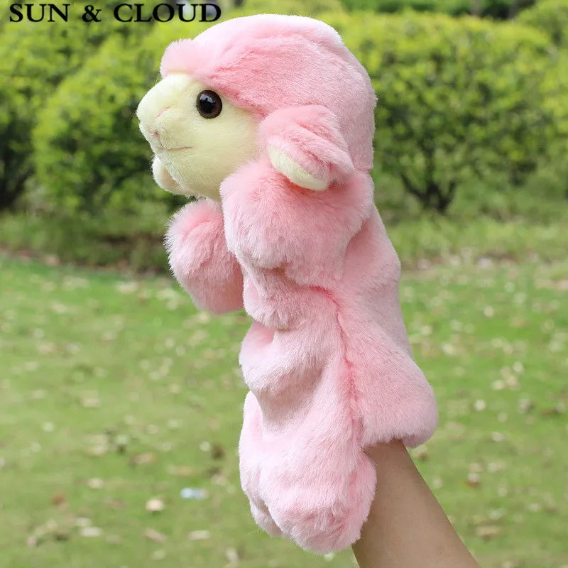 Солнце и облако 1 шт. Овцы руки кукол Игрушечные лошадки Новинка Симпатичные