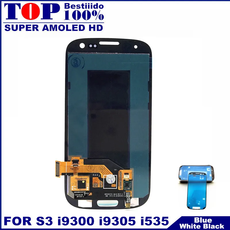 Для samsung Galaxy S III S3 i9300 i9300i i9301 i9301i i9305 Super AMOLED lcd дисплей кодирующий преобразователь