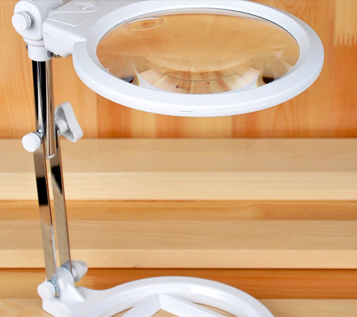 Hd настольные очки для чтения студентов со светодиодными лампами типа