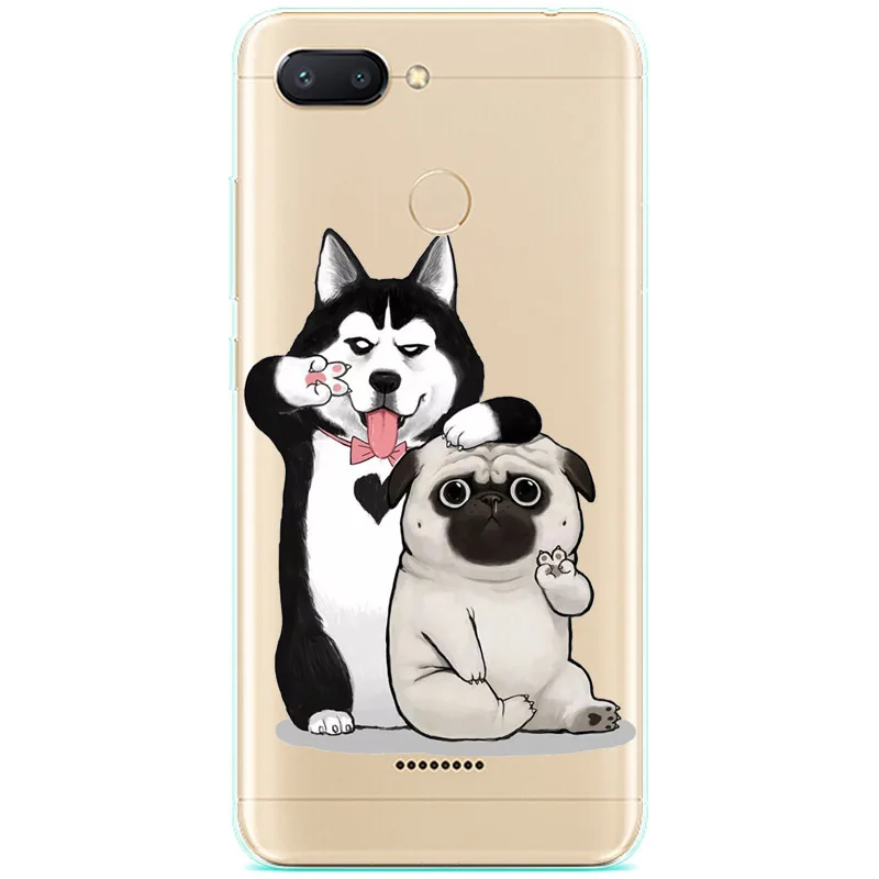 Case for Xiaomi redmi 6 Silicon Full flower Painting Soft TPU Back Cover xiaomi protect Phone bags |