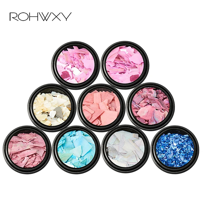 ROHWXY аксессуары для ногтей Подвески блестки страз 3d камешки дизайна Стразы