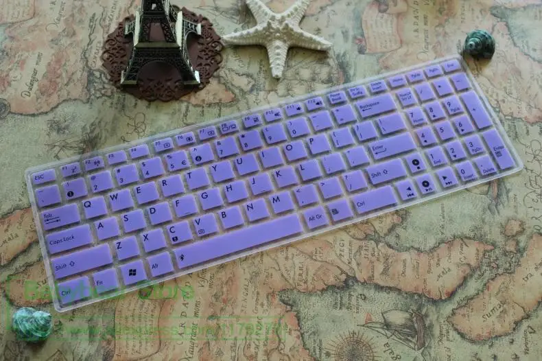 Силиконовый 17 дюймовый ноутбук для Asus Rog Gl752Vw Gl752 Gl551 Gl551Jm Gl552Vw Gl552 чехол для клавиатуры