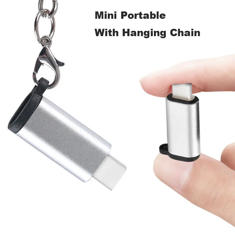 Фото USB Type-C Type C к Micro адаптеру папа Female зарядный адаптер синхронизации данных с USB Type-C Type C к Micro адаптеру папа Female зарядный адаптер синхронизации данных с