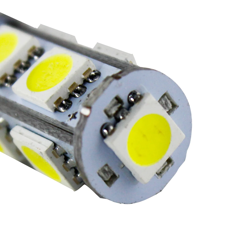 200 штук Ba9s 1895 57 T4W 182 1445 белый 9 5050 SMD LED автомобилей боковой хвост лампа 12 В|car light|bulb