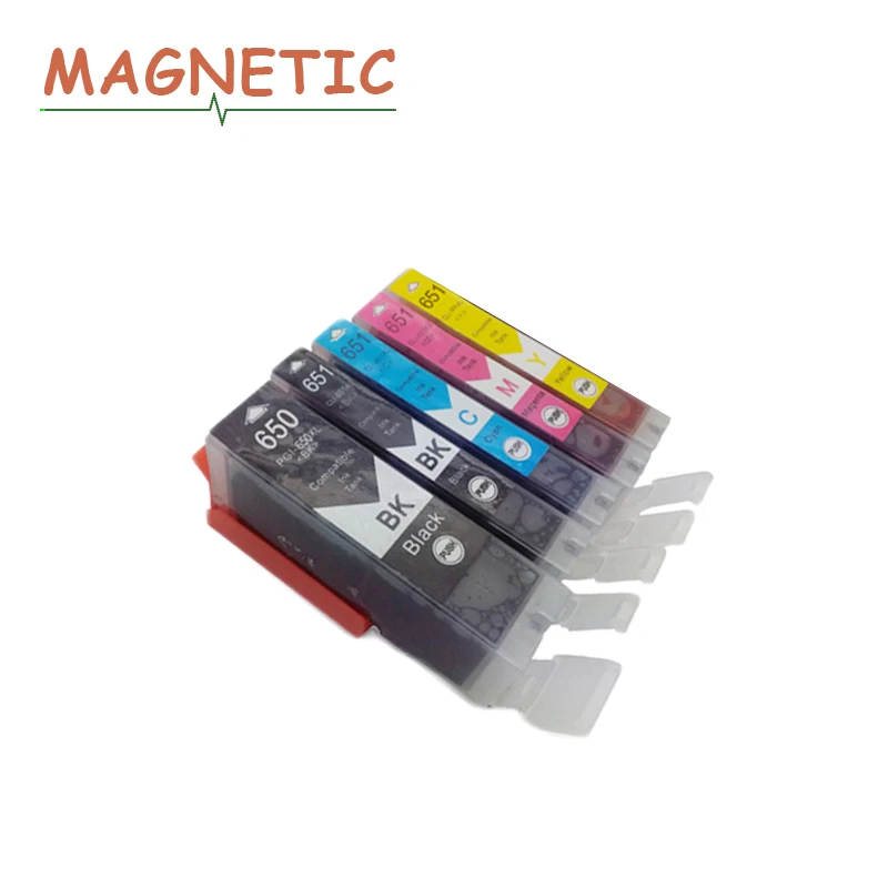 5х PGI650 PGI 650 совместимый чернильный картридж для Canon Pixma IP7260 MG5460 MX726 MX926 MG6460 MG5560