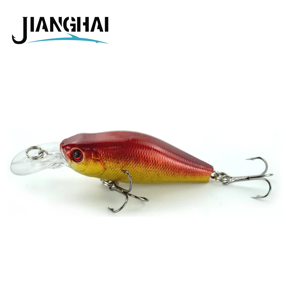 JIANGHAI crankbaits рыболовная приманка 70 мм 8 г искусственная жесткая кривошипная