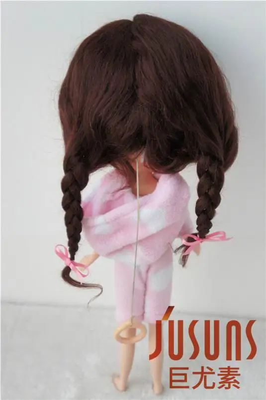 JD2031 Длинные Ангольские мохер милые Анна косы BJD кукольные парики Размер 10-11 дюймов кукольные аксессуары