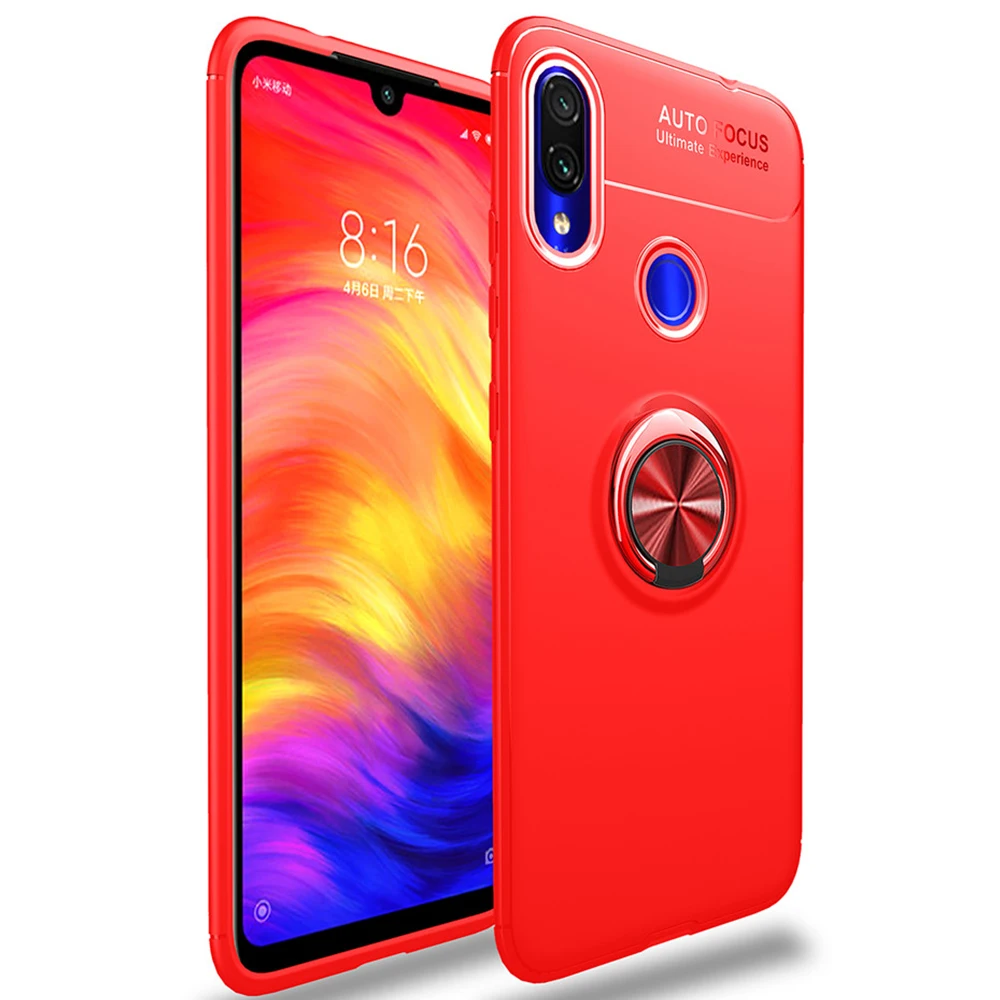 All Red KEYSION чехол для телефона для samsung Galaxy A70 A50 A30 A40 A20 A10 A60 магнитное кольцо силиконовое покрытие для samsung A70s 50s 30s 20 A10s - Цвет: All Red