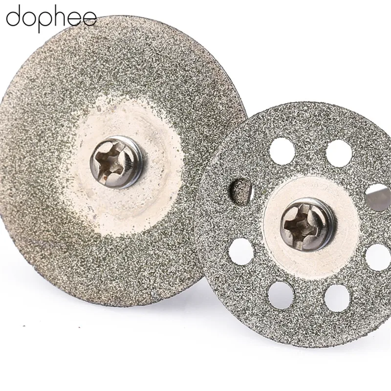 Алмазные пилы dophee набор лезвий для режущего колеса хвостовик роторного