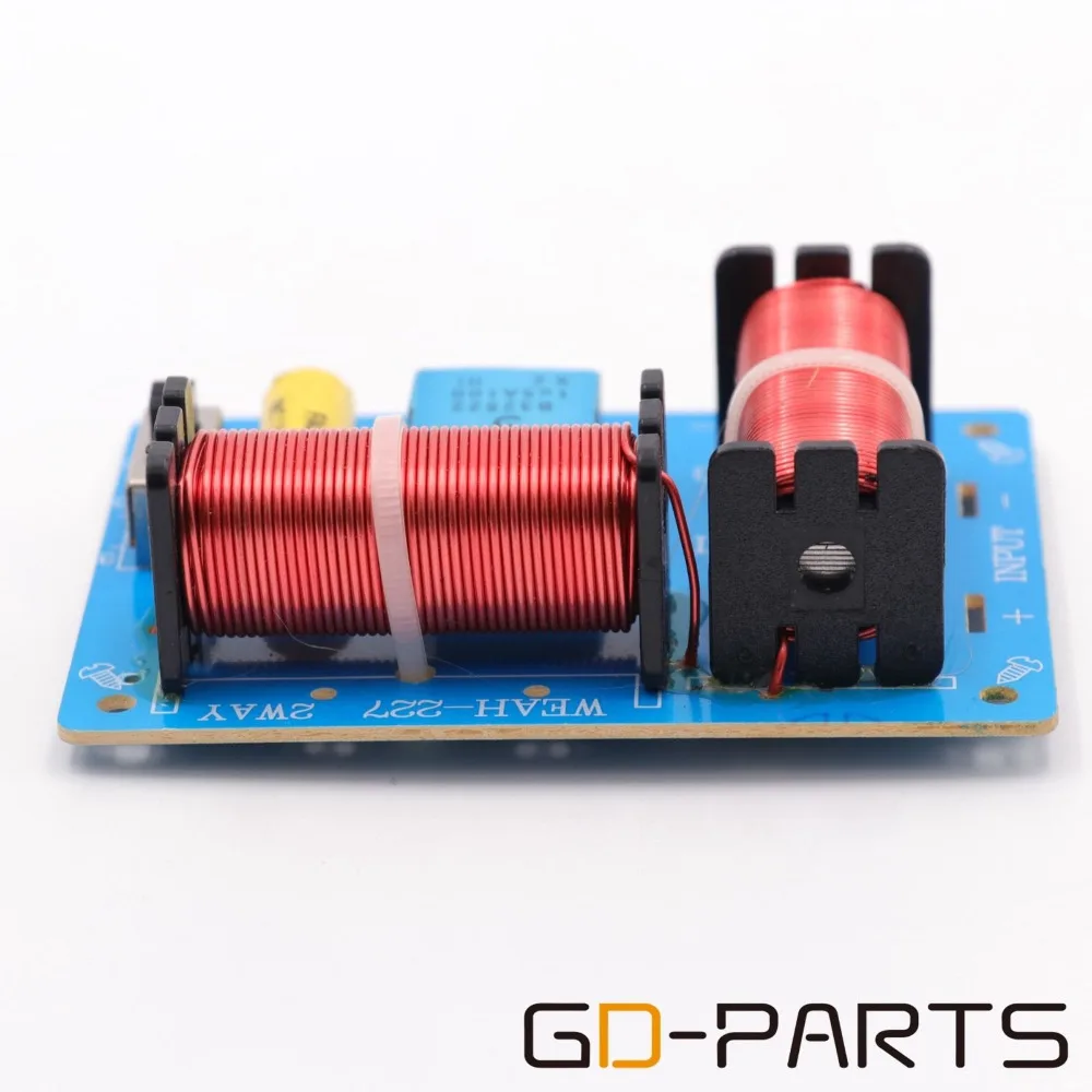 GD PARTS 1 шт. 2 полосный аудио динамик кроссовер с делителем частоты тройной басовый