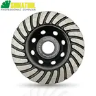 SHDIATOOL 1 шт 115 мм Алмазный Turbo Row Кубок шлифовальный бетон кладки и некоторые Другое строительство матер 4,5