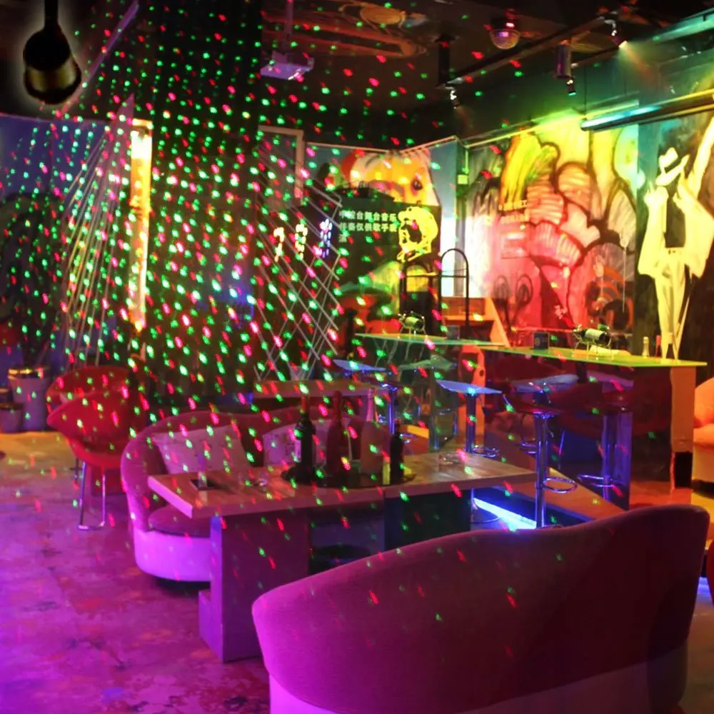 IP65 водонепроницаемый лазерный проектор для сада уличное украшение динамическое