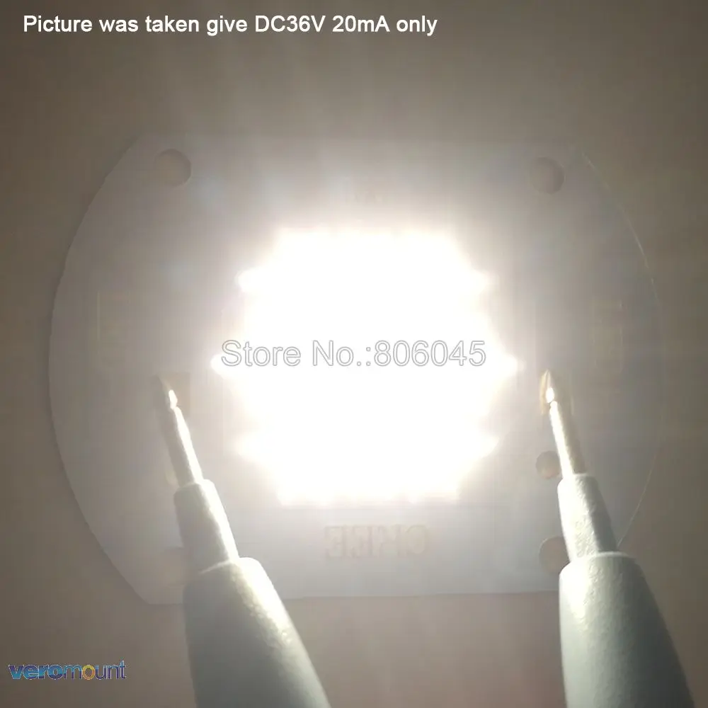 30 Вт Cree XLamp XP-E2 XPE2 10 светодиодов теплый белый 3000 К DC30-36V 1000мА многокристальный