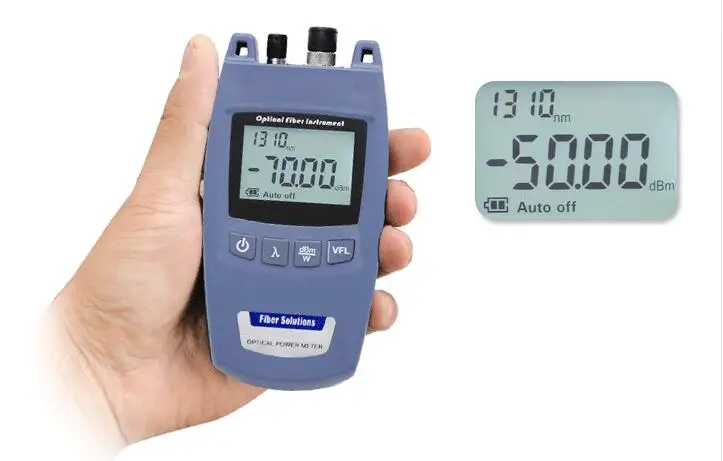 

2 in 1 Optical Power Meter -50~+26dBm and 10mw Visual Fault Locator cable tester TL-520C