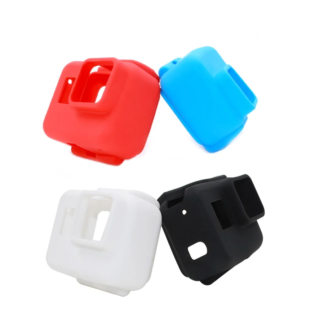 TELESIN Красный Мягкий силиконовый чехол корпус резиновый обложка для GoPro Hero 5 6