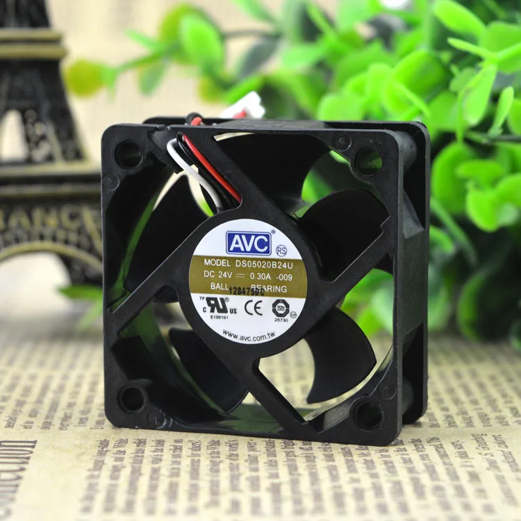 Бесплатная Доставка оптом для AVC DS05020B24U DC 24V 0.3A кулер процессора осевой